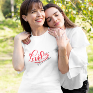 T-Shirt for Mothers & Daughters-LOVE ONE ANOTHER